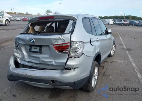 2016 BMW X3 xDrive28I z USA, uszkodzony, nr VIN 5UXWX9C5XG0D81773